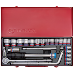 Nasadki 1/2", 10 - 32 mm, King Tony - 4024MR