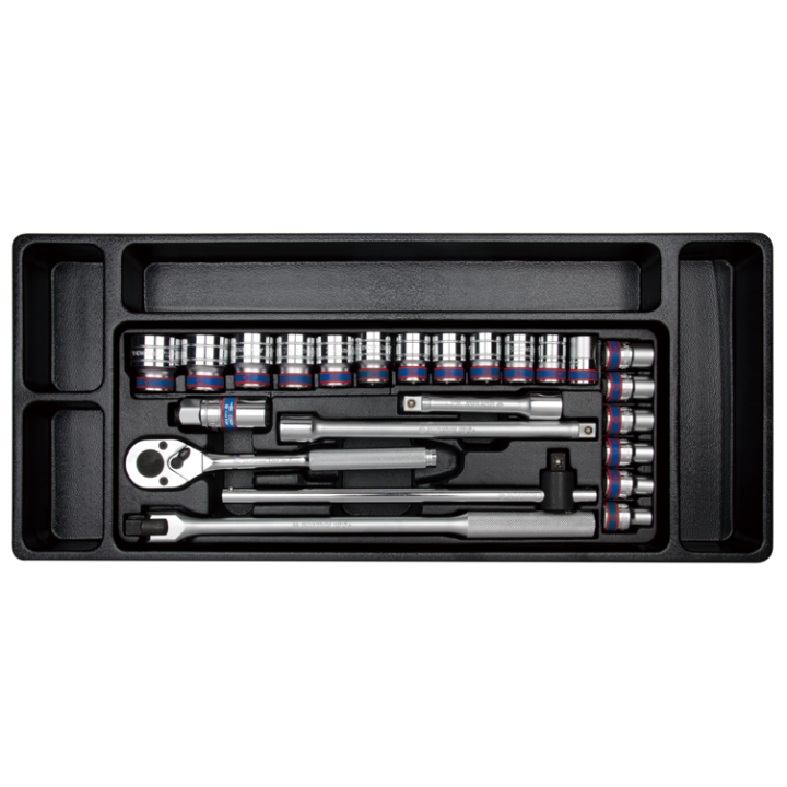 Nasadki 1/2", 10 - 32 mm, King Tony - 9-4526MR