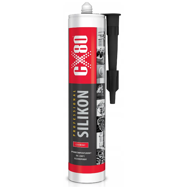 Silikon wysokotemperaturowy 310 ml, CX80 - 034