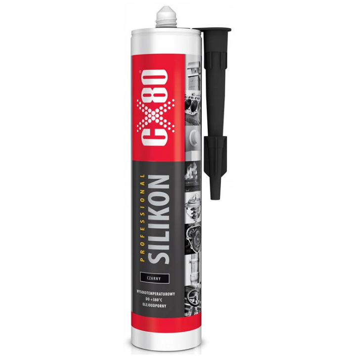 Silikon wysokotemperaturowy 310 ml, CX80 - 063