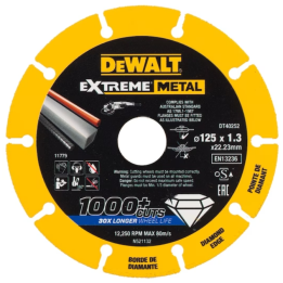 Tarcza diamentowa 125 x 22,23 x 1,3 mm, DeWALT - DT40252-QZ