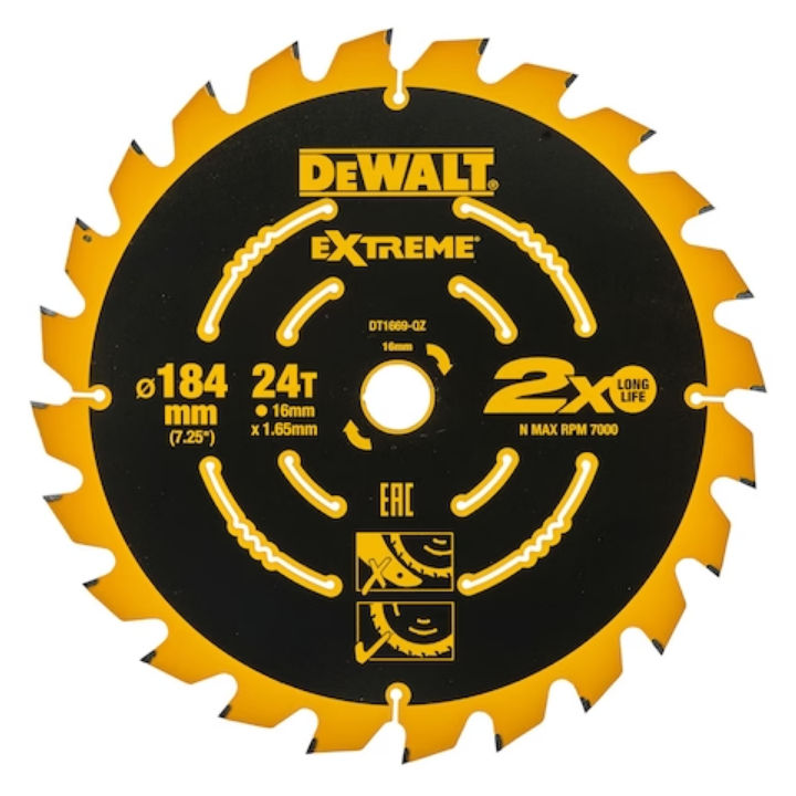 Tarcza 165 / 20 mm, EXTREME®, DeWALT - DT10300-QZ