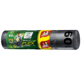 Worki grafitowe 60 litrów / 10 sztuk - JAN Niezbędny