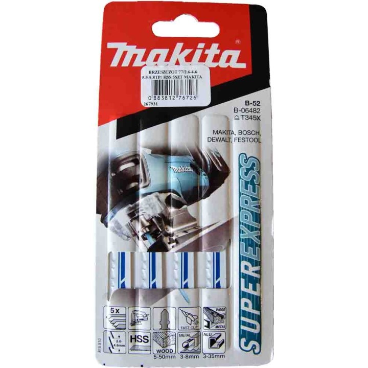 Brzeszczot 77 mm MAKITA - B-06482