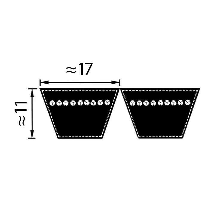 Pas 2HB 3814 Stomil