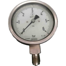 Manometr glicerynowy 0 - 6 Bar - WIKA