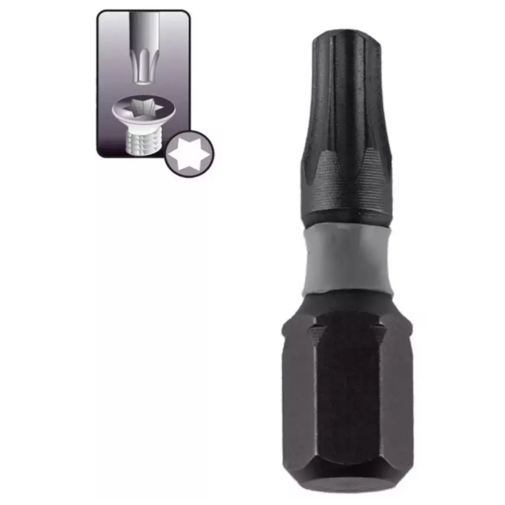 Bity 1/4", T40x25 mm, Dedra - 18A53T400-10