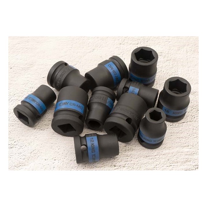 Nasadki 1/2", 10 - 21 mm, King Tony - 4412MP