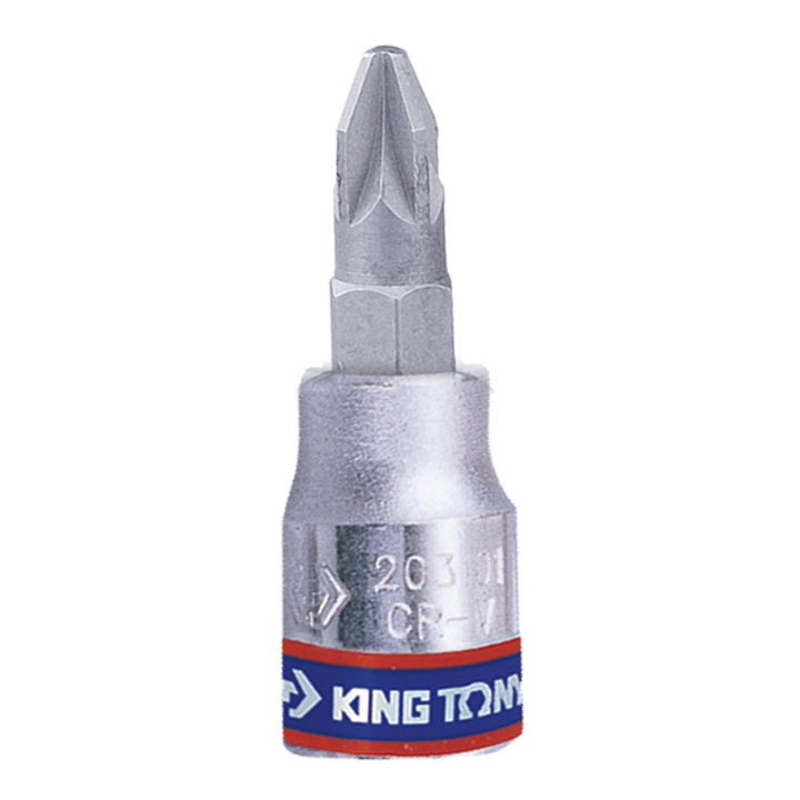 Nasadka 1/4", PZ1 x 37 mm, King Tony - 203801