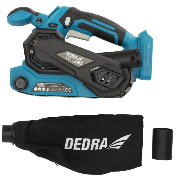 Szlifierka taśmowa 18 V, SAS+ALL, Dedra - DED6901