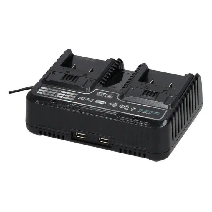 Ładowarka podwójna 2x2.3 A, SAS+ALL, Dedra - DED7038V