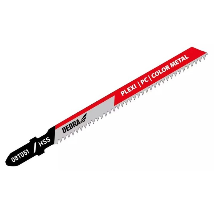 Brzeszczot 100/75 mm, 2 sztuki, HSS, Dedra - 08T051