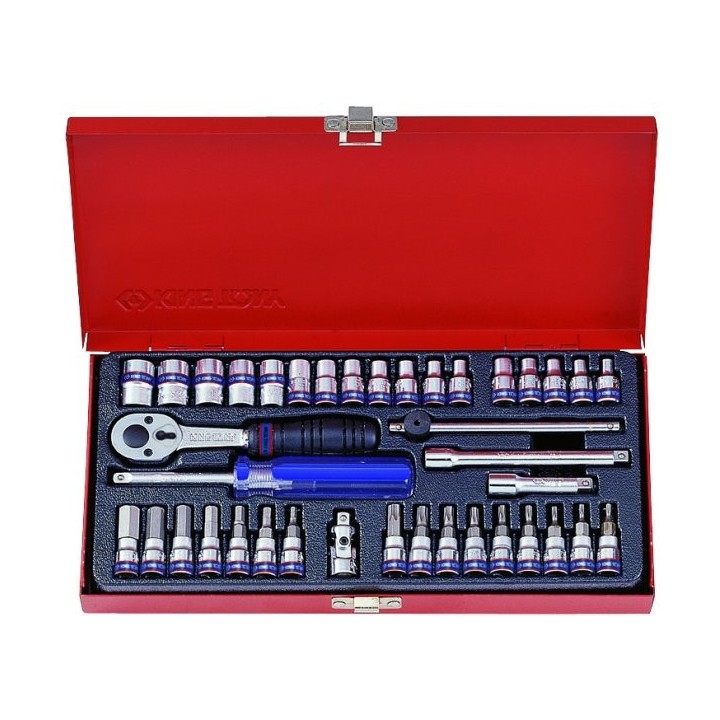 Nasadki 1/4", 4 - 13 mm KING TONY - 2539MR