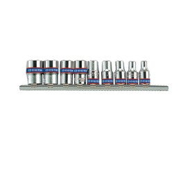 Nasadki 1/4", 4 - 13 mm KING TONY - 2509MR