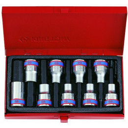 Nasadki 1/2", HEX 4 - 17 mm, King Tony - 4120PR