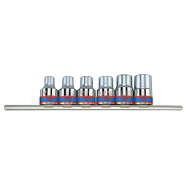 Nasadki 1/2", E10 - E20, King Tony - 4106PR