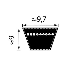 Pas SPZ 862 - Contitech