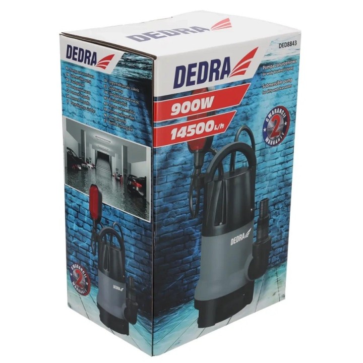 Pompa 900 W, Garden Dedra - DED8843
