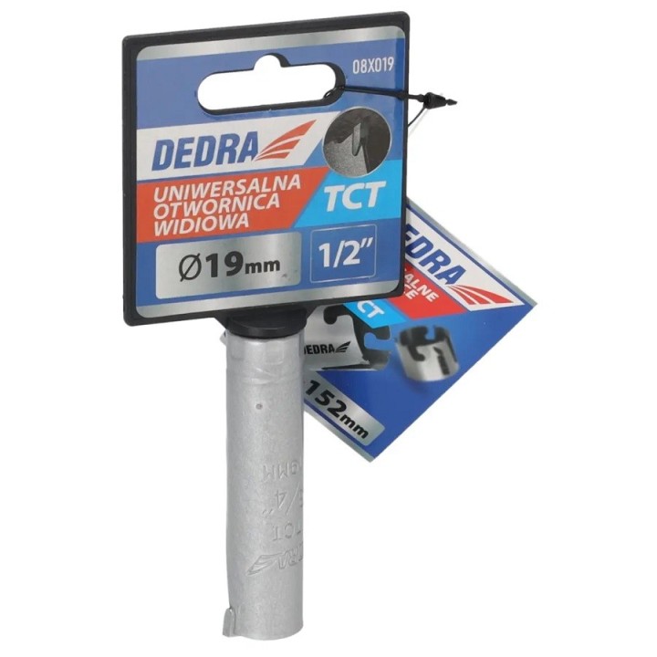 Otwornica 28 mm, TCT, 1/2", Dedra - 08X028