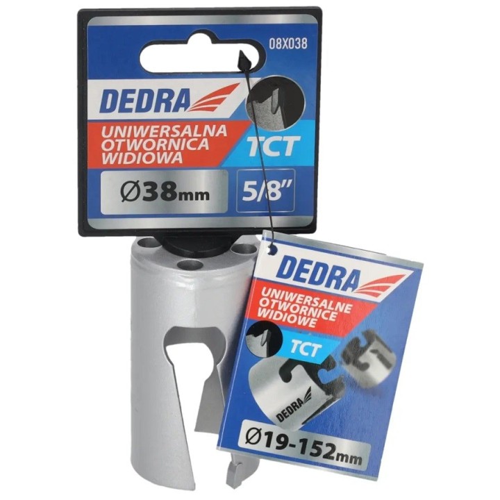 Otwornica 48 mm, TCT, 5/8", Dedra - 08X048