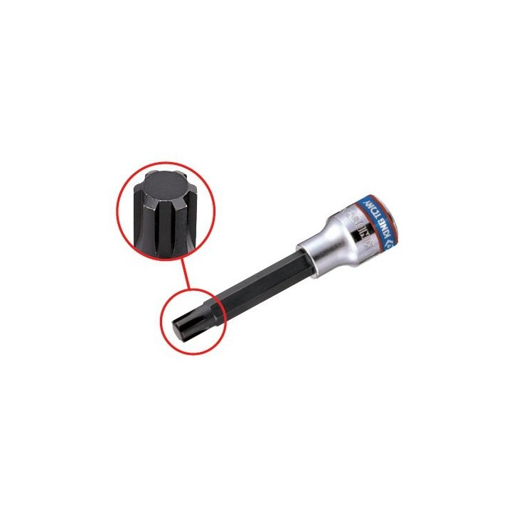 Nasadka 3/8", M4 x 90 mm, King Tony - 303904