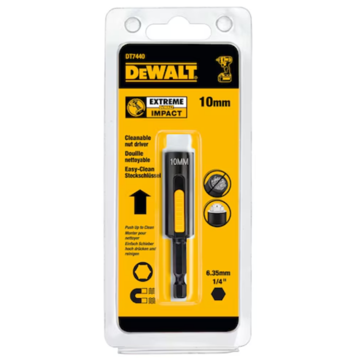 Nasadka 1/4", 10 mm, DeWALT - DT7440