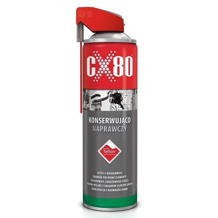 Spray konserwująco-naprawczy teflon 500 ml, CX80 - 076