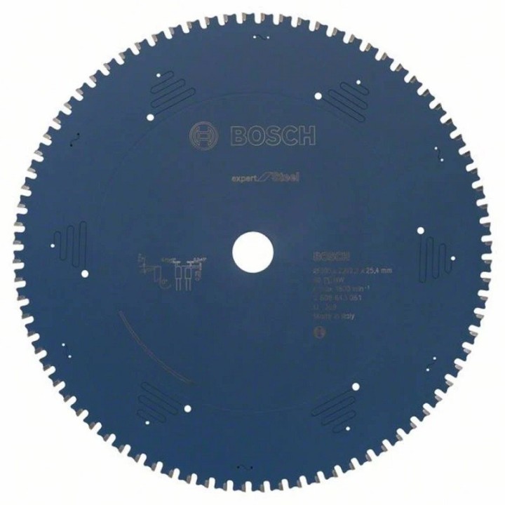 Piła 80T, 305x25.4 mm, Bosch - 2608643061