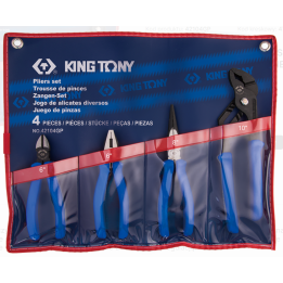 Zestaw 4 szczypiec, King Tony - 42104GP