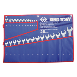 Zestaw kluczy 6 - 32 mm, King Tony - 1226MRN