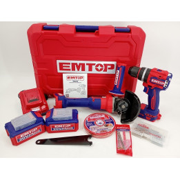 Zestaw Combo 20V, P20S, ECIDL206681+ELAG27153E, EMTOP