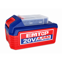 Akumulator 20 V, 4.0 Ah Li-Ion, EMTOP - EBPK2002