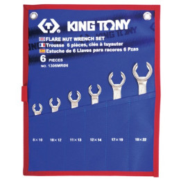 Klucze 8 - 22 mm, King Tony - 1306MRN