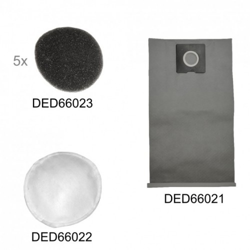 Worek materiałowy 20 litrów, Dedra - DED66021 Worek materiałowy 20...