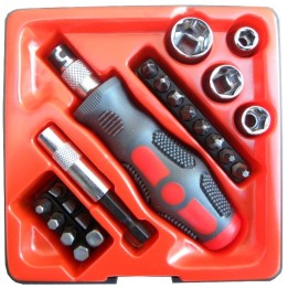 Wkrętak z zestawem końcówek 1/4" Proline - 10022