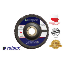 Tarcza płytkowa 125 mm, inox premium - VOLPEX